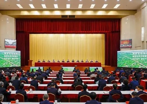 甘肃省生态情形；；；ご蠡嵴倏 胡昌升出席聚会并讲话