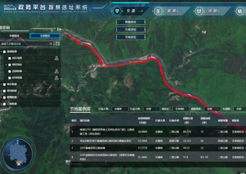 助力重大项目早落地，，，，，，湖南率先实现节地剖析智能化 